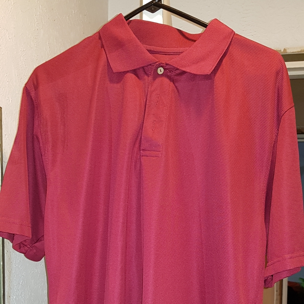 Concept red golf polo.   Size XL